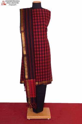 Pure Cotton Suits With Dupatta
